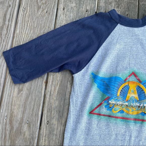 Aerosmith 80s Concert Band Rock Hard Place T Shirt - Picture 6 of 11